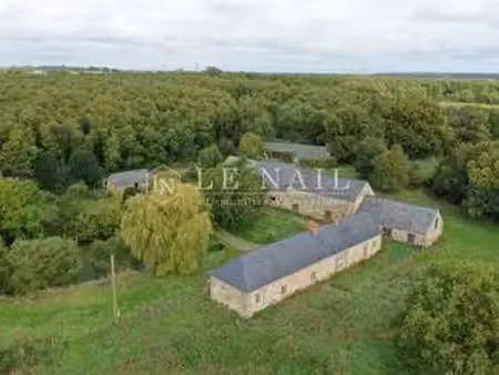 vente longère et corps de ferme à houssay (53360) : à vendre / 140m² houssay