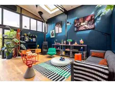 endor — loft 120 m² avec terrasse 50 m² · ancien entrepôt sncf · argenteuil
