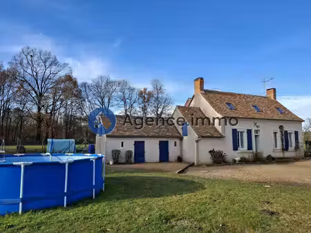 fermette de 3 chambres + bureau à la campagne