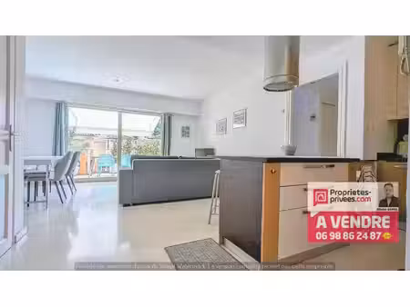 achat appartement 2 pièces 55m² theoule sur mer 06590