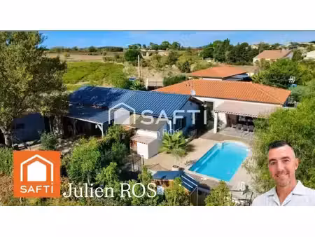 vente maison 8 pièces 200 m² portiragnes (34420)