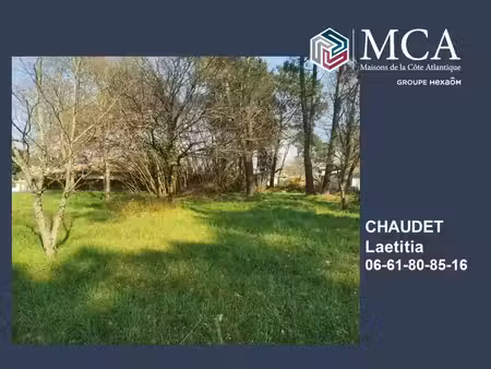 vente terrain 800 m² tartas (40400)