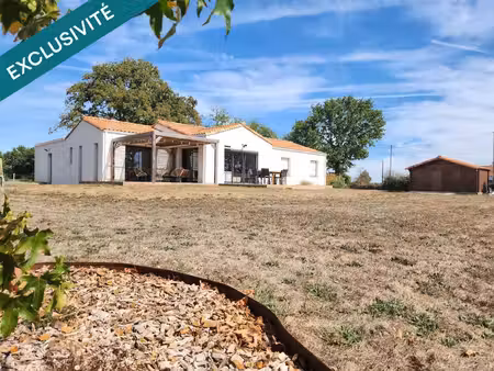 rare sur le secteur – maison récente avec près d’un hectare de terrain