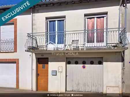 maison de ville avec garage louée