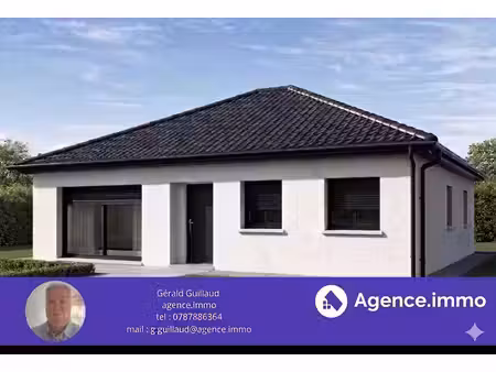 01300 peyrieu  à vendre une maison de 65m2 à construire sur 400m