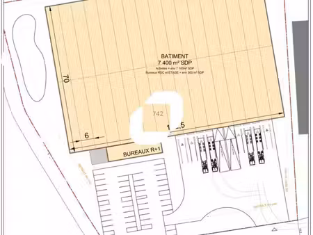 vente entrepôt chartres 28000 7700m²
