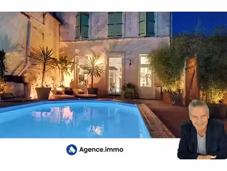 maison de bourg avec piscine