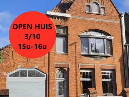 open huis zaterdag 03/10 van 15u tot 16u. karaktervolle h...