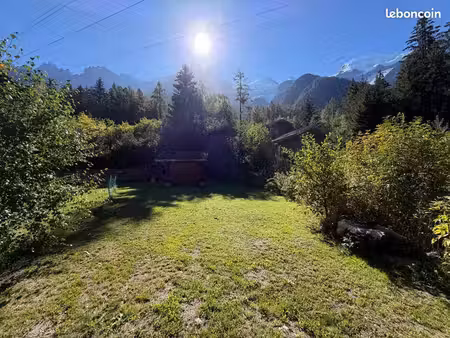 terrain 560 m² chamonix mont blanc