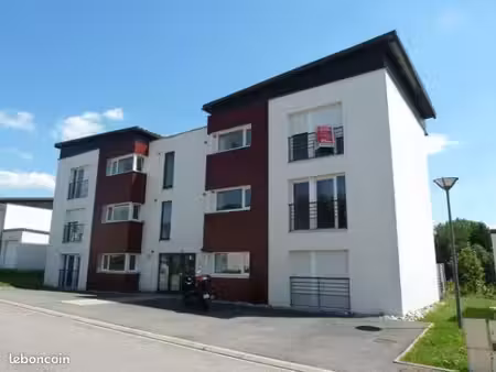 épinal – bel appartement 2 chambres avec terrasse 13 m² – vue dégagée