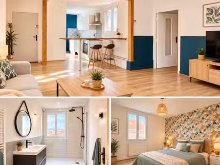 t3 lumineux 64 m² refait – centre épernay – immeuble calme