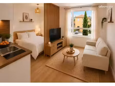 studio 25 m² meublé - sens - proche toutes commodités
