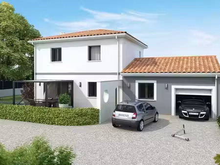 terrain avec maison neuf à vendre