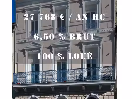 proche du vieux boulogne – immeuble de caractère de 5 appartements 100% loués