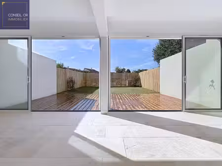 maison entièrement rénovée de 125 m² – 4 chambres  garage et jardin