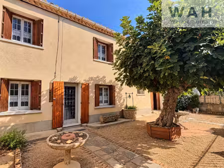 maison 4 pièces sans vis a vis avec garage et exterrieur