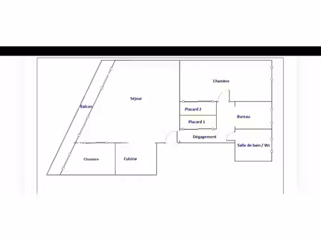 vente appartement 3 pièces 63 m² à paris 14ème (75014)  539 000 €