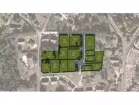 terrain constructible neuf à vendre