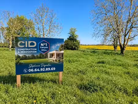 vente terrain 1294 m² à tauxigny (37310)  52 000 €