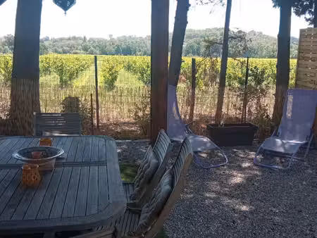 petite maison meublée au cœur des vignes