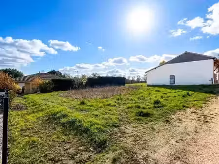 vente terrain à batir 577 m² à bâgé-dommartin (01380)  50 000 €