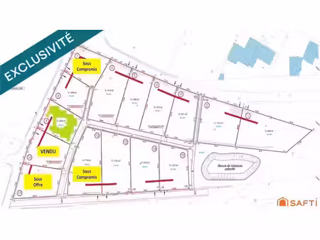 vente terrain à batir 470 m² à le puy-en-velay (43000)  48 900 €