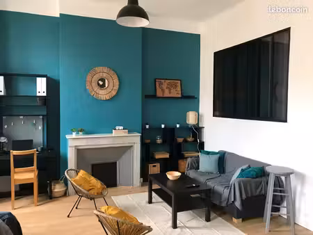 beau t2 (chambre + mezzanine) entièrement équipé - baille/conception