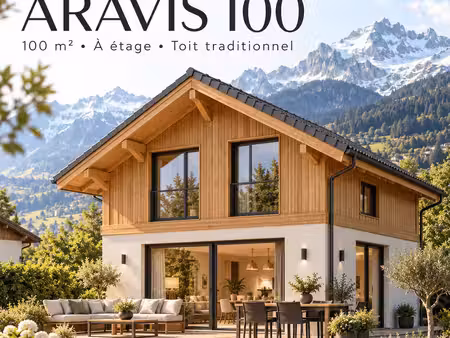 terrain avec maison neuf à vendre
