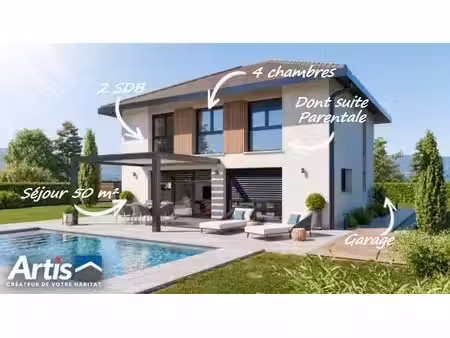 terrain avec maison neuf à vendre