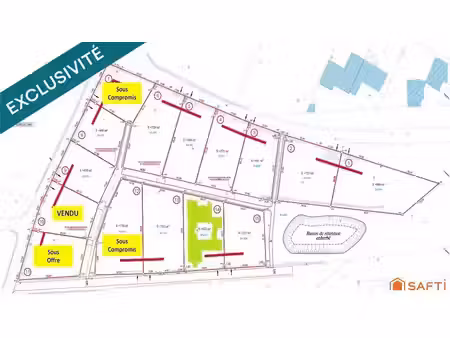 vente terrain à batir 622 m² à le puy-en-velay (43000)  64 900 €