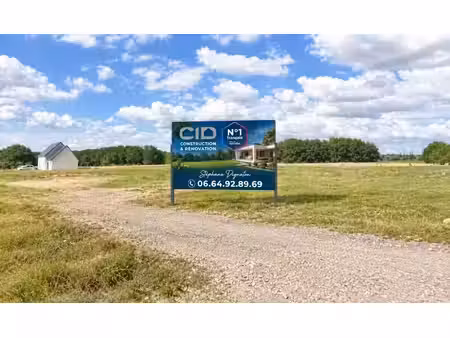 vente terrain 601 m² à nouzilly (37380)  70 000 €
