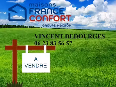 vente terrain 578 m² à biache-saint-vaast (62118)  69 888 €