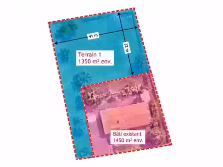 vente terrain 1350 m² à bourges (18000)  75 000 €