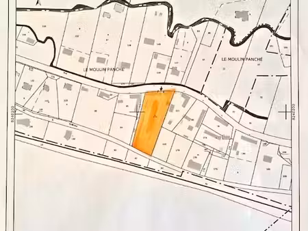 vente terrain à batir 2867 m² à touffreville (27440)  74 500 €