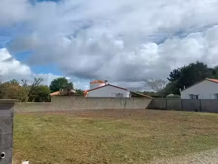vente terrain 383 m² à chaumes-en-retz (44320)  74 800 €