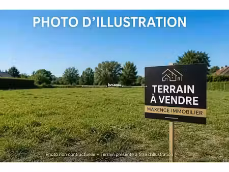vente terrain à batir 1000 m² à vieux-condé (59690)  95 000 €