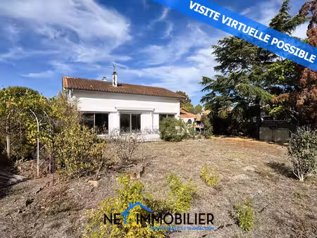 maison 5 pièces 126m2 + double garage + 830m2 de parcelle