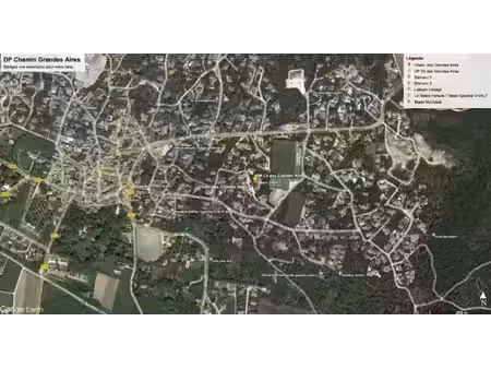 vente terrain 660 m² à vers-pont-du-gard (30210)  109 000 €