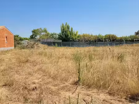 vente terrain 384 m² à vaux-sur-mer (17640)  160 000 €
