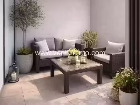 vente appartement 2 pièces 42 m² cannes (06400)