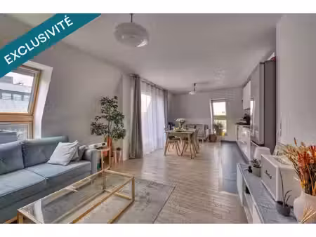 4 pièces avec terrasse de 22m² quartier des fleurs