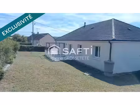 pavillon de plain pied de 107m² sur un terrain de 1000m²