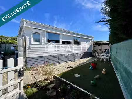 terrain de loisir avec son mobil home dans un prl