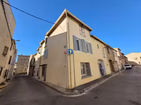 coursan : maison de village de 100m2 habitable sur 3 niveaux