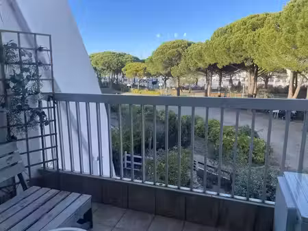 location appartement 1 pièce 24 m² à le grau-du-roi (30240)  580 €
