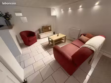 studio meublé tout inclus (edf  eau  chauffage  wifi)- idéal étudiant/alternant