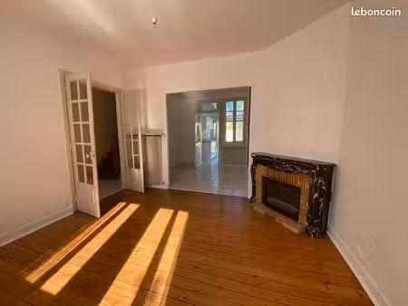 maison mitoyenne 100m2 avec jardin 140m2