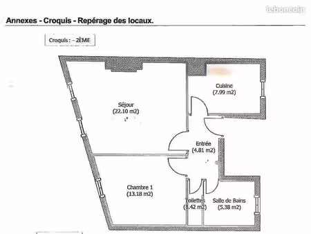 a avranches  appartement meublé