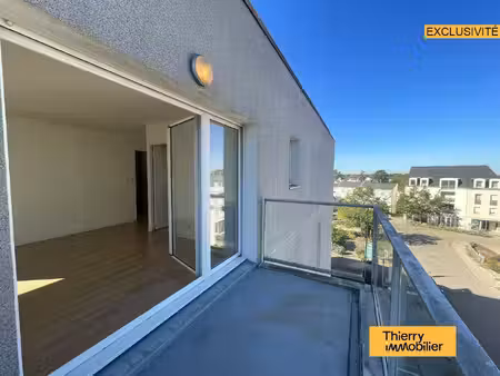 vertou centre - t3 - balcon - garage - parking