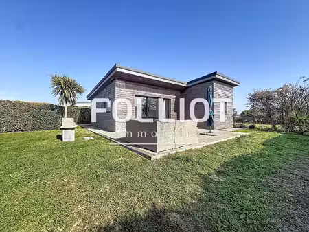a vendre maison de plain pied ossature bois à hatainville à 5 minutes du centre de cartere